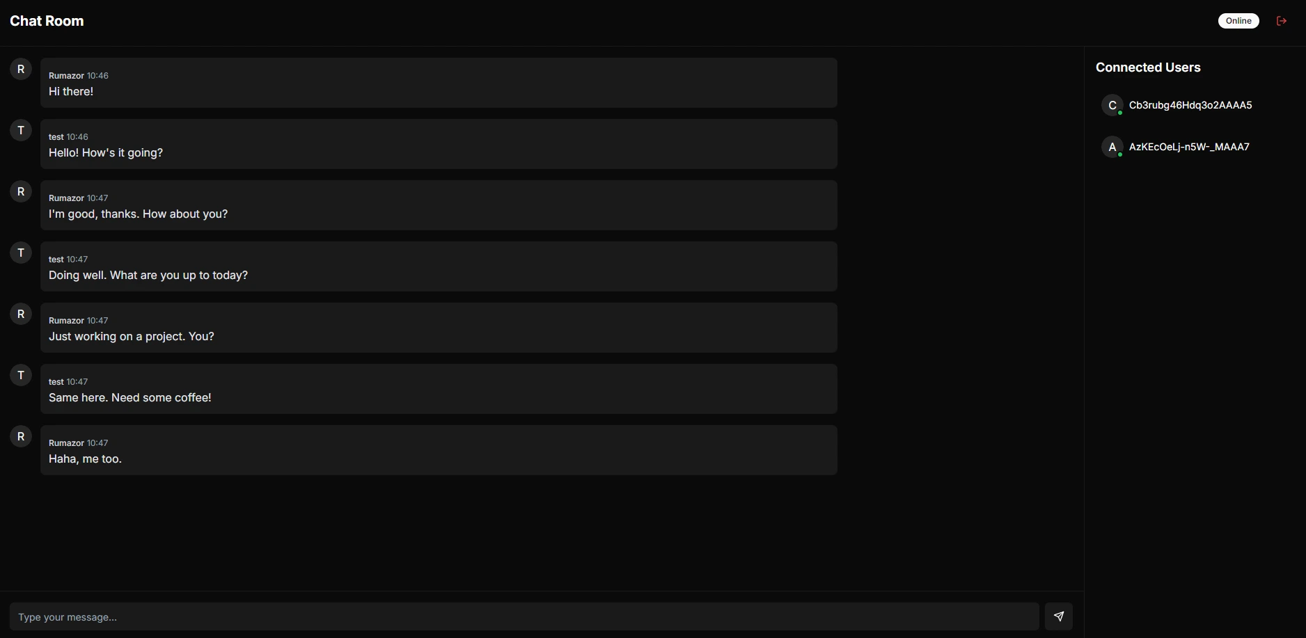 Aplicación de Chat en Tiempo Real